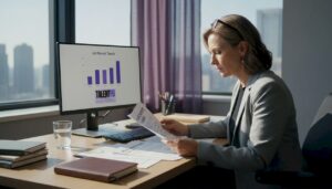 Tech executive analyzing job market data