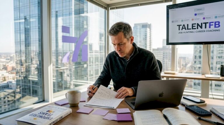 Tech leader preparing for executive interview