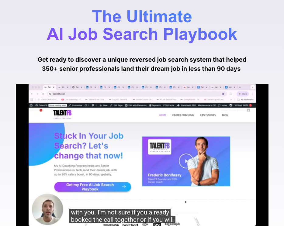 The ultimate AI job search playbook that instantly position any job seeker as a value problem solver for any company