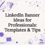 Decorative illustrated title card for LinkedIn banner article