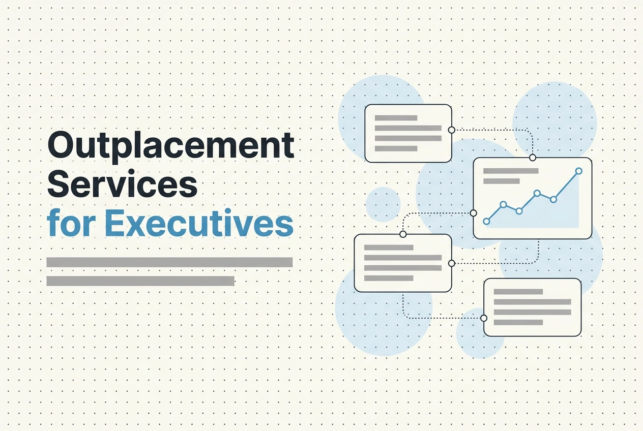 Professional header image for industry analysis: Outplacement Services for Executives: Why Senior-Level De...