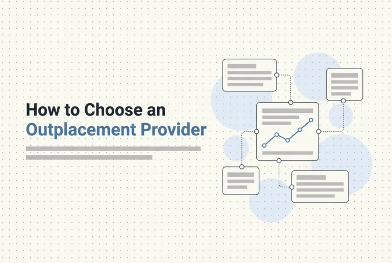Professional header image for step-by-step guide: How to Choose an Outplacement Provider: A Framework for A...